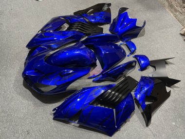 Purchase 2006-2011 Glossy Blue Kawasaki ZX14R ZZR1400 Motorcycle Fairings UK