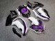 Purchase 2012-2016 Glossy White Purple Black Kawasaki Ninja 650 EX650 Motorcycle Fairings UK