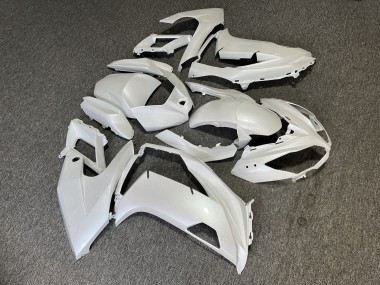 Purchase 2012-2016 Glossy Pearl White Kawasaki Ninja 650 EX650 Motorcycle Fairings UK