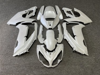 Purchase 2012-2016 Glossy Pearl White Kawasaki Ninja 650 EX650 Motorcycle Fairings UK