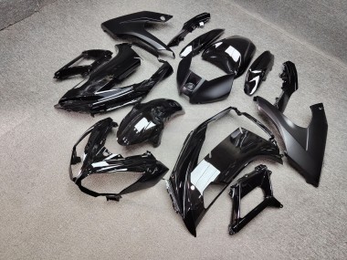 Purchase 2012-2016 Glossy Matte Black Kawasaki Ninja 650 EX650 Motorcycle Fairings UK