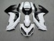 Purchase 2012-2016 Glossy Black White Kawasaki Ninja 650 EX650 Motorcycle Fairings UK