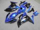 Purchase 2017-2019 Glossy Black & Electric Blue Kawasaki Ninja 650 EX650 Motorcycle Fairings UK