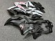 Purchase 2017-2019 Matte Black & White with Pink Cherry Blossom Split Kawasaki Ninja 650 EX650 Motorcycle Fairings UK