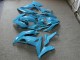 Purchase 2017-2019 Glossy Light Blue Kawasaki Ninja 650 EX650 Motorcycle Fairings UK