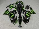 Purchase 2020-2026 Glossy Black & Green Kawasaki Ninja 650 EX650 Motorcycle Fairings UK
