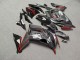 Purchase 2020-2026 Glossy Black & Red with Carbon Fiber Style Kawasaki Ninja 650 EX650 Motorcycle Fairings UK