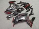 Purchase 2020-2026 Glossy Black & Red with Carbon Fiber Style Kawasaki Ninja 650 EX650 Motorcycle Fairings UK