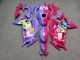 Purchase 2020-2026 Glossy Pink & Purple Anime Split Kawasaki Ninja 650 EX650 Motorcycle Fairings UK