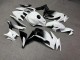 Purchase 2020-2026 Glossy Black & White Gradient Kawasaki Ninja 650 EX650 Motorcycle Fairings UK