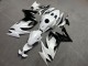Purchase 2020-2026 Glossy Black & White Gradient Kawasaki Ninja 650 EX650 Motorcycle Fairings UK