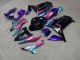 Purchase 2020-2026 Glossy Black & Pink with Aqua & Iridescent Purple Kawasaki Ninja 650 EX650 Motorcycle Fairings UK