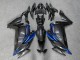 Purchase 2020-2026 Glossy Carbon Fiber Style Blue Kawasaki Ninja 650 EX650 Motorcycle Fairings UK
