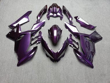 Purchase 2018-2024 Glossy Deep Purple Kawasaki Ninja 400 EX400 Motorcycle Fairings UK