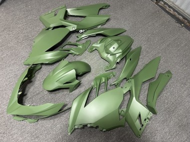 Purchase 2018-2024 Matte Green Kawasaki Ninja 400 EX400 Motorcycle Fairings UK