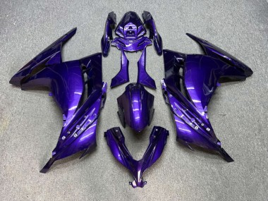 Purchase 2013-2017 Glossy Purple Kawasaki Ninja 300 EX300 Motorcycle Fairings UK