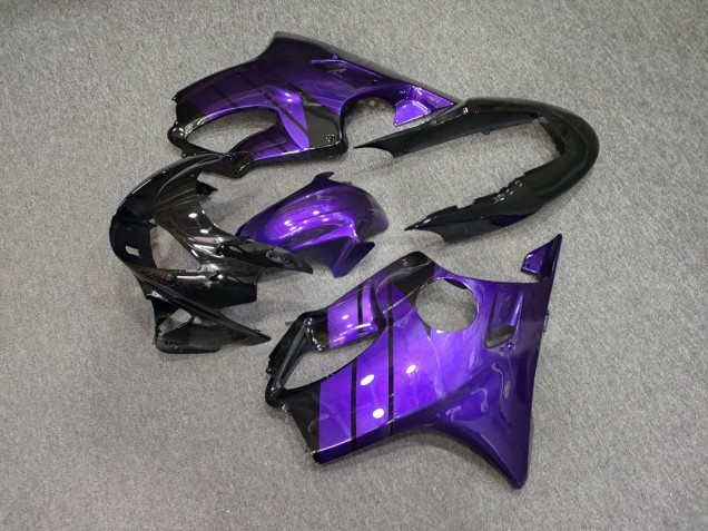 Purchase 2013-2017 Matte Black White with Green Cherry Blossom Split Kawasaki Ninja 300 EX300 Motorcycle Fairings UK