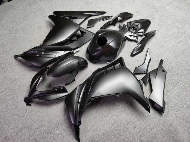 Purchase 2013-2017 Matte Black Kawasaki Ninja 300 EX300 Motorcycle Fairings UK