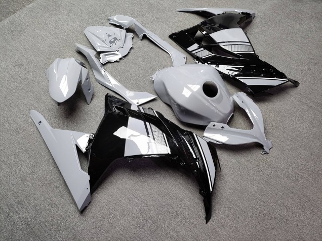 Purchase 2013-2017 Glossy Nardo Grey Black Kawasaki Ninja 300 EX300 Motorcycle Fairings UK