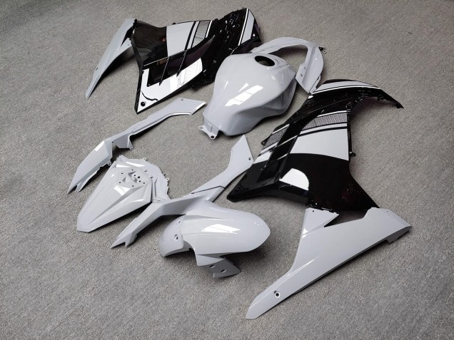 Purchase 2013-2017 Glossy Nardo Grey Black Kawasaki Ninja 300 EX300 Motorcycle Fairings UK