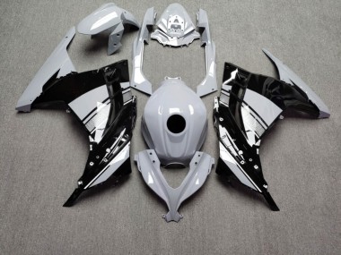 Purchase 2013-2017 Glossy Nardo Grey Black Kawasaki Ninja 300 EX300 Motorcycle Fairings UK