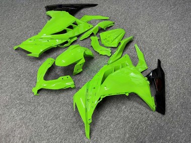 Purchase 2013-2017 Glossy Light Green Black Kawasaki Ninja 300 EX300 Motorcycle Fairings UK