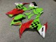 Purchase 2013-2017 Glossy Light Green & Red with Black & White Kawasaki Ninja 300 EX300 Motorcycle Fairings UK