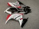 Purchase 2013-2017 Glossy White Black Red Kawasaki Ninja 300 EX300 Motorcycle Fairings UK