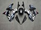 Purchase 2024-2025 Glossy Carbon Fiber Style with White & Blue with Red Suzuki GSX8R Motorcycle Fairings UK
