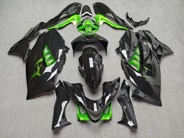 Purchase 2021-2025 Glossy Black Green Suzuki GSXR 1300 Hayabusa Motorcycle Fairings UK