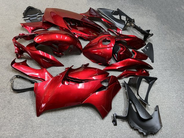 Purchase 2021-2025 Glossy Red Suzuki GSXR 1300 Hayabusa Motorcycle Fairings UK