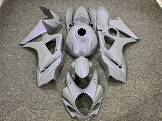 Purchase 2007-2008 Glossy Nardo Grey & Purple Chameleon Suzuki GSXR 1000 Motorcycle Fairings UK