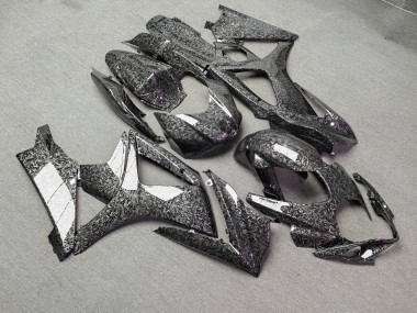 Purchase 2007-2008 Glossy Forged Carbon Fiber Style Suzuki GSXR 1000 Motorcycle Fairings UK