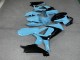 Purchase 2007-2008 Glossy Black Teal Suzuki GSXR 1000 Motorcycle Fairings UK