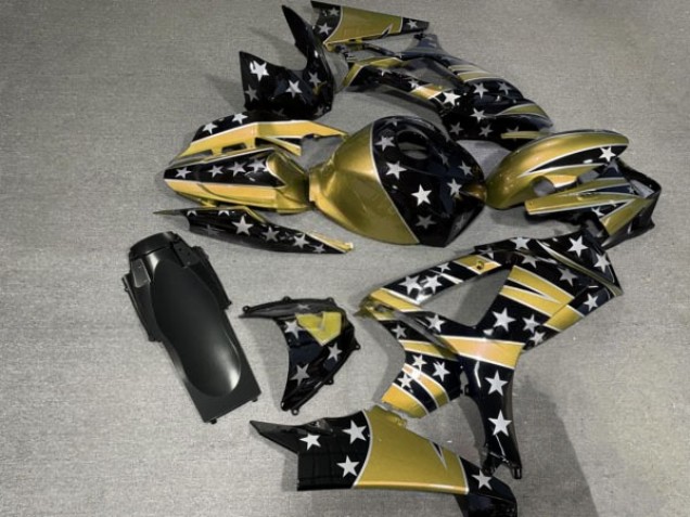 Purchase 2007-2008 Glossy Gold Star Suzuki GSXR 1000 Motorcycle Fairings UK