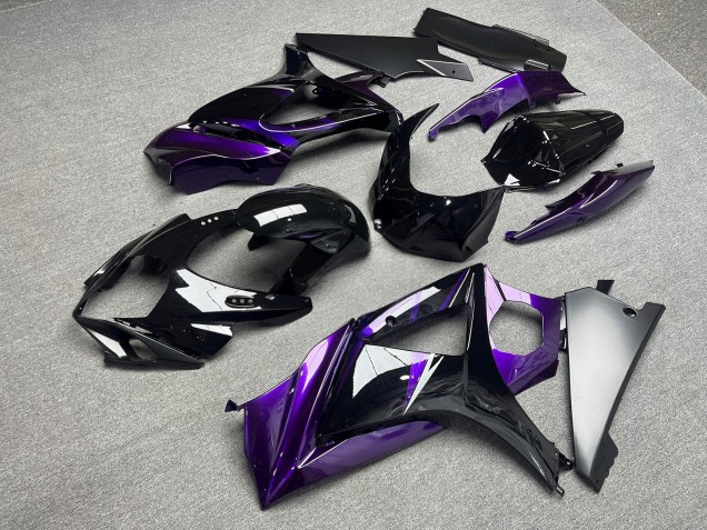 Purchase 2007-2008 Glossy Black Purple Matte Black Suzuki GSXR 1000 Motorcycle Fairings UK