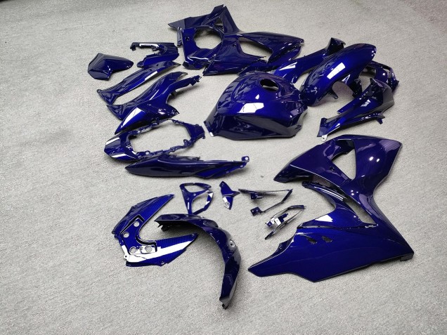 Purchase 2009-2016 Glossy Blue Carbon Fiber Style Suzuki GSXR 1000 Motorcycle Fairings UK