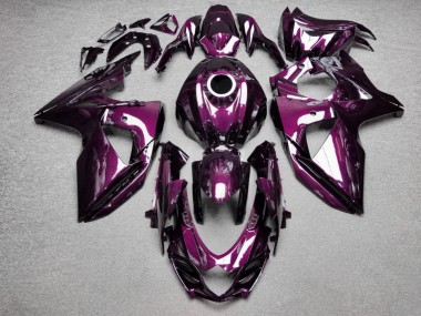 Purchase 2009-2016 Glossy Pink Carbon Fiber Style Suzuki GSXR 1000 Motorcycle Fairings UK