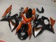Purchase 2009-2016 Glossy Black Burnt Orange Suzuki GSXR 1000 Motorcycle Fairings UK