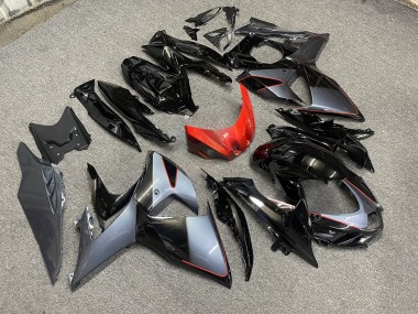 Purchase 2009-2016 Shiny Grey Black Red Suzuki GSXR 1000 Motorcycle Fairings UK