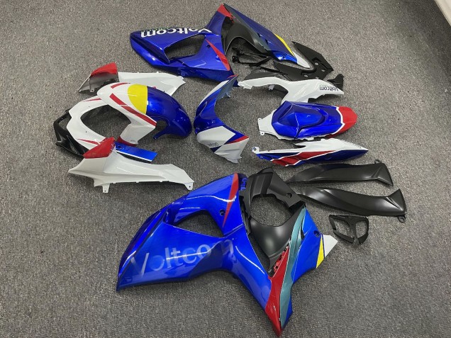 Purchase 2009-2016 Glossy Blue White Red Suzuki GSXR 1000 Motorcycle Fairings UK