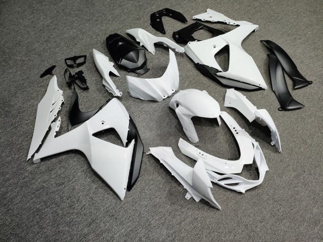 Purchase 2009-2016 Glossy White Suzuki GSXR 1000 Motorcycle Fairings UK