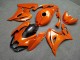Purchase 2017-2025 Glossy Orange with Carbon Fiber Style Suzuki GSXR 1000 Motorcycle Fairings UK