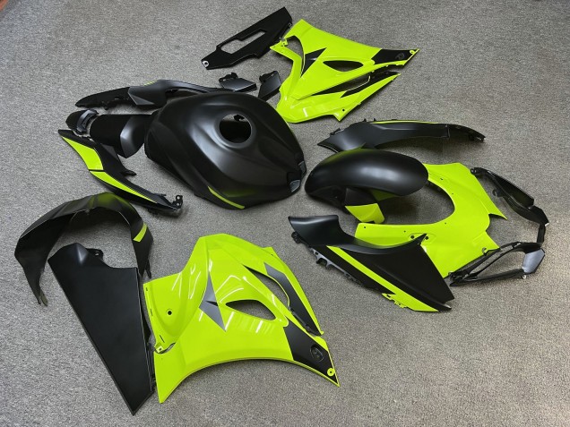 Purchase 2017-2025 Matte Black Glossy High Vis Yellow Suzuki GSXR 1000 Motorcycle Fairings UK