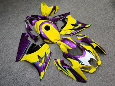 Purchase 2017-2025 Glossy Yellow Purple Suzuki GSXR 1000 Motorcycle Fairings UK
