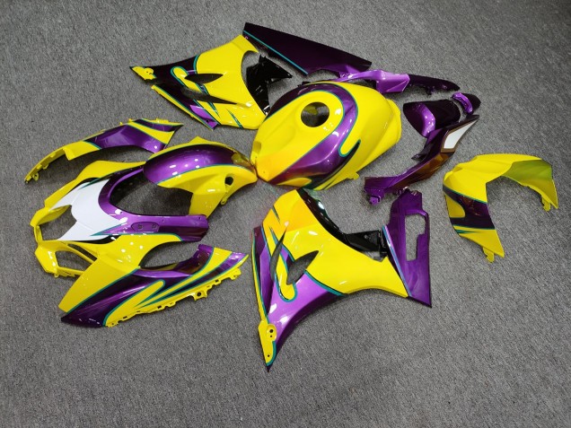 Purchase 2017-2025 Glossy Yellow Purple Suzuki GSXR 1000 Motorcycle Fairings UK