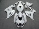 Purchase 2017-2025 Glossy White Carbon Fiber Style Suzuki GSXR 1000 Motorcycle Fairings UK