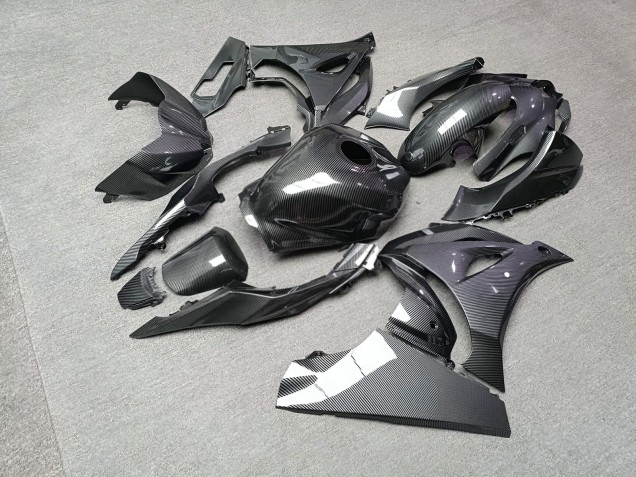 Purchase 2017-2025 Glossy Carbon Fiber Style Suzuki GSXR 1000 Motorcycle Fairings UK