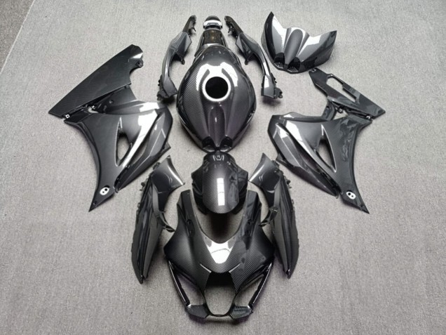 Purchase 2017-2025 Glossy Carbon Fiber Style Suzuki GSXR 1000 Motorcycle Fairings UK