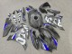 Purchase 2017-2025 Carbon Fiber Style Blue Suzuki GSXR 1000 Motorcycle Fairings UK